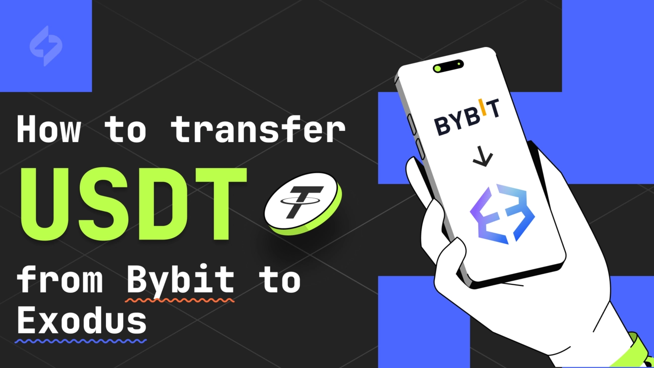 Как перевести USDT с Bybit на Exodus