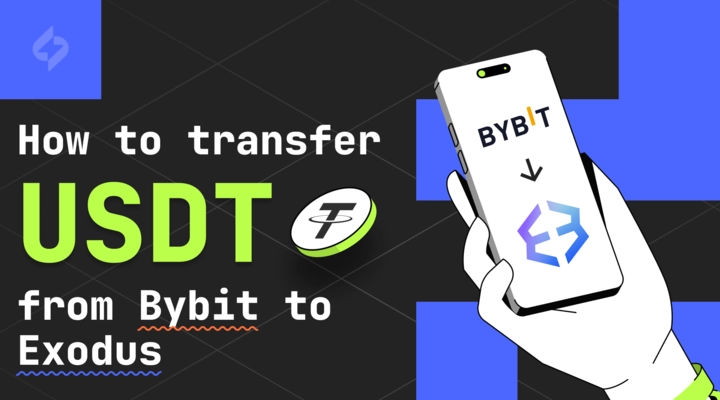 Как перевести USDT с Bybit на Exodus