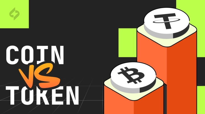 Коин и токен: в чем разница, как они работают вместе