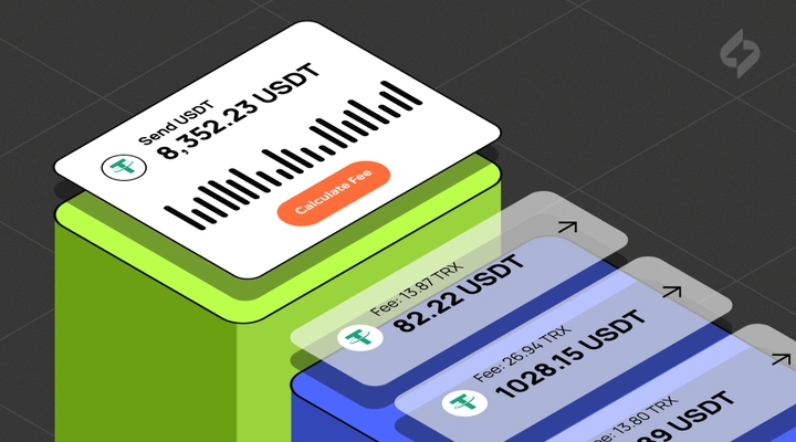 Динамическая модель расчета энергии в сети TRON